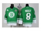 nhl jerseys boston bruins #8 neely green[2013 stanley cup]