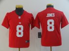 Nike Giants #8 Daniel Jones Red Youth Inverted Legend Limited Jersey