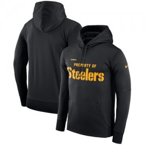 Pittsburgh Steelers Nike Property Of Performance Pullover Hoodie Black