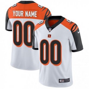 Mens Nike Cincinnati Bengals Customized Vapor Untouchable Limited White NFL Jersey