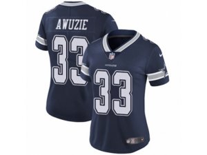 Women Nike Dallas Cowboys #33 Chidobe Awuzie Vapor Untouchable Limited Navy Blue Team Color NFL Jersey