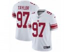 Nike New York Giants #97 Devin Taylor White Vapor Untouchable Limited Player NFL Jersey