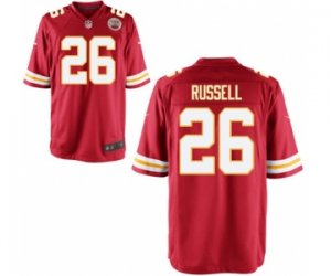 Men\'s Nike Kansas City Chiefs #26 KeiVarae Russell Game Red Team Color NFL Jersey