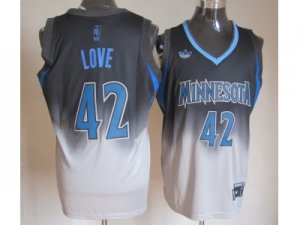 nba minnesota timberwolves #42 love black-grey[limited]