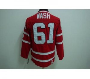 nhl team canada #61 nash 2010 olympic red