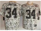 Nike Chicago Bears #34 Walter Payton Camo Jerseys(2013 new Elite)