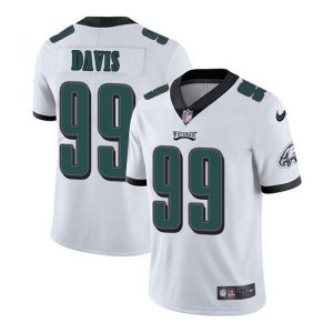 Nike Eagles #99 Jordan Davis White Youth 2022 NFL Draft Vapor Untouchable Limited