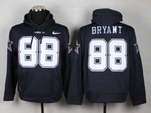 Nike Dallas Cowboys #88 Dez Bryant blue jerseys(Pullover Hoodie)