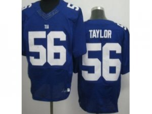 Nike NFL New York Giants #56 Lawrence Taylor Blue Jerseys[Elite]
