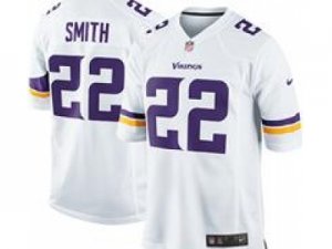 Nike NFL Minnesota Vikings #22 Harrison Smith white Jerseys(Game)