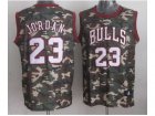 nba chicago bulls #23 jordan camo