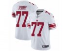 Mens Nike New York Giants #77 John Jerry Vapor Untouchable Limited White NFL Jersey