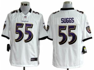 Nike baltimore ravens #55 suggs white Game Jerseys