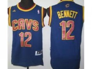 NBA Cleveland Cavaliers #12 Anthony Bennett Blue(Revolution 30 Swingman)