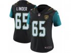 Women Nike Jacksonville Jaguars #65 Brandon Linder Vapor Untouchable Limited Black Alternate NFL Jersey