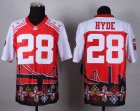 Nike San francisco 49ers #28 hyde Jerseys(Style Noble Fashion Elite)