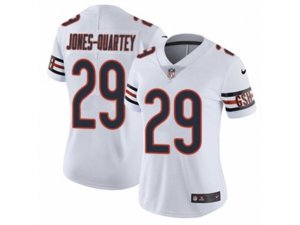 Women Nike Chicago Bears #29 Harold Jones-Quartey Vapor Untouchable Limited White NFL Jersey