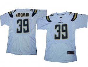 Nike NFL San Diego Chargers #39 woodhead white elite(2013)