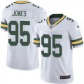 Nike Green Bay Packers #95 Datone Jones White Mens Stitched NFL Limited Rush Jersey