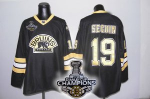 nhl boston bruins #19 seguin black 3rd[2011 stanley cup champion