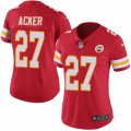 Women's Nike Kansas City Chiefs #27 Kenneth Acker Limited Red Rush NFL Jersey