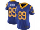 Women Nike Los Angeles Rams #89 Tyler Higbee Vapor Untouchable Limited Royal Blue Alternate NFL Jersey