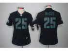 Nike Women Philadelphia Eagles #25 LeSean McCoy Black Jerseys(Impact Limited)