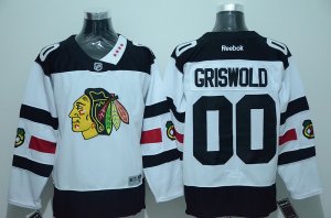 Chicago Blackhawks #00 Griswold White 2016 Stadium Series Stitched NHL Jersey