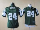 nfl new york jets #24 revis green[kids]