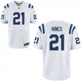 Nike Colts #21 Nyheim Hines White Elite Jersey