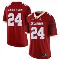 Oklahoma Sooners #24 Rodney Anderson Red 47 Game Winning Streak College Football Jersey