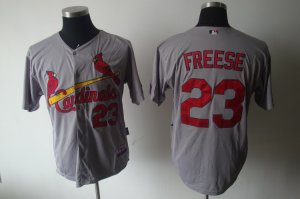 mlb st.louis cardinals #23 freese grey