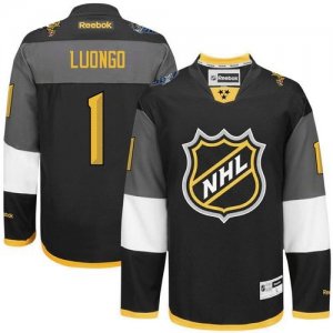 Florida Panthers #1 Roberto Luongo Black 2016 All Star Stitched NHL Jersey