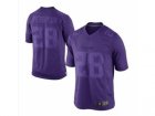 Nike Minnesota Vikings #28 Adrian Peterson Purple Jerseys(Drenched Limited)