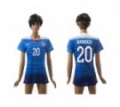 United States away aaa womens 20#