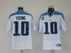 nfl tennessee titans #10 young white[c patch]