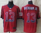 Nike New York Giants #13 Odell Beckham Jr red jerseys(Drift Fashion Elite)