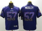 Nike Baltimore ravens #57 C.J. Mosley Purple jerseys(Drift Fashion Elite)