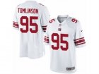 Mens Nike New York Giants #95 Dalvin Tomlinson Limited White NFL Jersey