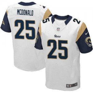 Nike St. Louis Rams #25 T.J. McDonald white Jerseys(Elite)