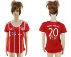 2017-18 Bayern Munich 20 RODE Home Women Soccer Jersey