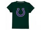 nike indianapolis colts sideline legend authentic logo youth T-Shirt dk.green