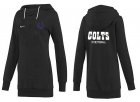 Women Indianapolis Colts Logo Pullover Hoodie-125