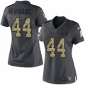 Women's Nike Dallas Cowboys #44 Robert Newhouse Limited Black 2016 Salute to Service NFL Jersey