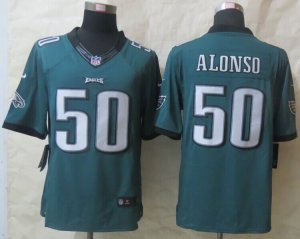 Nike Philadelphia Eagles #50 Kiko Alonso green jerseys(Limited)