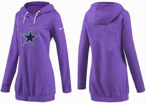 Women Dallas cowboys Logo Pullover Hoodie-002