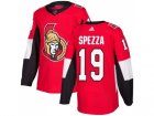 Men Adidas Ottawa Senators #19 Jason Spezza Red Home Authentic Stitched NHL Jersey
