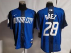 Tigers #28 Baez Navy 2024 city limited Jersey