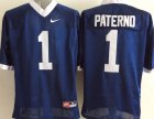 Ncaa Penn State Nittany Lions #1 Paterno blue jerseys