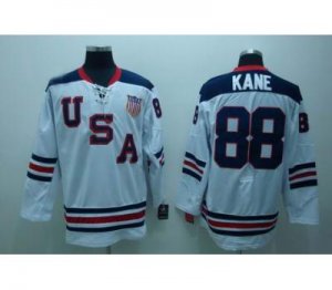 nhl team usa #88 kane 2010 olympic white